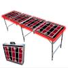 8-Foot Professional Beer Pong Table w/LED Lights - Arizona Football Field view 1