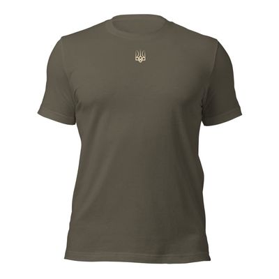 907.3 Ukrainian Zelensky Trident - Symbol of Unity Strength & Independence - Ideal for Patriotic Wear Unisex T-Shirt Army