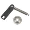 DAUERHAFT Outboard Motor Replacement Parts , Portable High Strength Transom Clamp Assy 6E0 43118 01 for Boat view 1