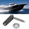DAUERHAFT Outboard Motor Replacement Parts , Portable High Strength Transom Clamp Assy 6E0 43118 01 for Boat view 2