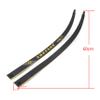 Archery Takedown Recurve Bow Limbs Only Replacements Fiberglass and Bamboo Sheet Laminated for 66" 68" 70" Recurve Bow 14-40lbs (30 lbs, white/68inch) view 3