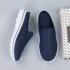 LLTMALL Mens Open Back Walking Sneaker Slippers Comfortable Mesh Knit Slip On Indoor Outdoor Mules Navy Blue 12 view 4