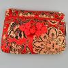 2pcs Cute Chinese knot Two Zipper Purse Jewelry Packaging Bags for Bracelets Necklace Storage Silk Brocade Zip Pouch Bags for Travel (red2 pcs pattern random) view 4