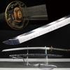 HERO SWORD Handmade Black Dragon Katana Real Razor Sharp Long Choji Hamon Clay Tempered T10 Steel Samurai Sword Cool Japanese Weapons Battle Ready view 1