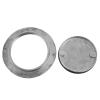 4in,4in Steel Deck Cover Plate with Hole Key view 3