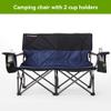Aohanoi Oversize Camping Chairs (loveseat Blue, 1PC) view 4