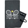 Personalized Tennis Towel | Embroidered for Men and Women | Custom Court Accessory | Tennis Gifts view 1