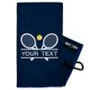 Personalized Embroidered Custom Tennis Towels for Men & Women | Tennis Court Accessory & Gifts view 1