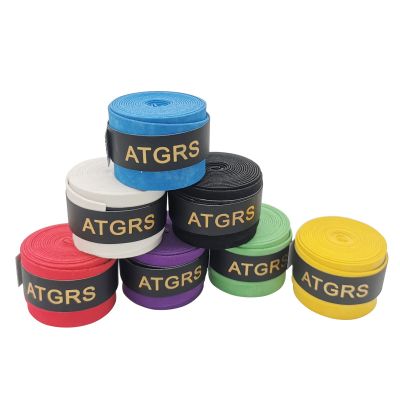 ATGRS Tennis Racket Grip Tape, (6 Pack) Dry Feel Tennis Grips, Absorbent and Enhanced Tennis Racquet Overgrip, Better for Sweating Hands (Dry colorful-7pcs)