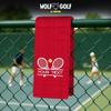 Personalized Tennis Towel | Embroidered for Men and Women | Custom Court Accessory | Tennis Gifts view 2