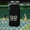 Personalized Tennis Towel | Embroidered for Men and Women | Custom Court Accessory | Tennis Gifts view 2