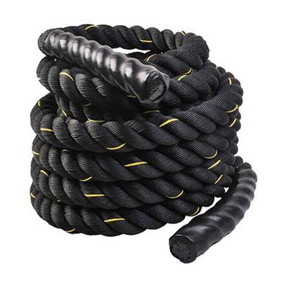 INTSUPERMAI Battle Rope 50 Feet Fitness Gym Power Training Battle Rope Poly Dacron Heavy Climbing Training Rope