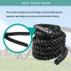 INTSUPERMAI Battle Rope 50 Feet Fitness Gym Power Training Battle Rope Poly Dacron Heavy Climbing Training Rope view 4