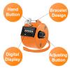 BeautyChen 3 Pack Hand Tally Counter 4-Digit Number Clicker Counter with Nylon Lanyard Mechanical Counter Clicker Pitch Counters Click Counter for Coaching Knitting Golf School Sports Events Office view 3