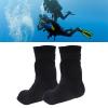Yosoo 3mm Neoprene Dive Socks, Heat Preservation Lightweight Stretchy Quick Drying Slip Surfing Sock for Surfing for Deep Diving for Women (L) view 2