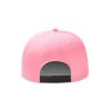 Miujonvy Customized Snapback Hats for Unisex Hip Hop Flat Bill Brim Adjustable Polo Cap Pink view 4