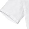 Men's Hippie Linen Henley T Shirts Short Sleeve Button Neck Casual T Shirts Solid Color Summer Beach Shirt Tops (US Size S Asia M,White) view 3