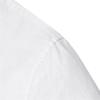 Men's Hippie Linen Henley T Shirts Short Sleeve Button Neck Casual T Shirts Solid Color Summer Beach Shirt Tops (US Size S Asia M,White) view 4
