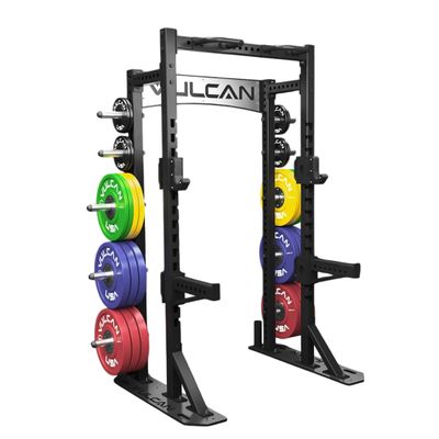 Vulcan 370 lb Color Bumper Plates Set
