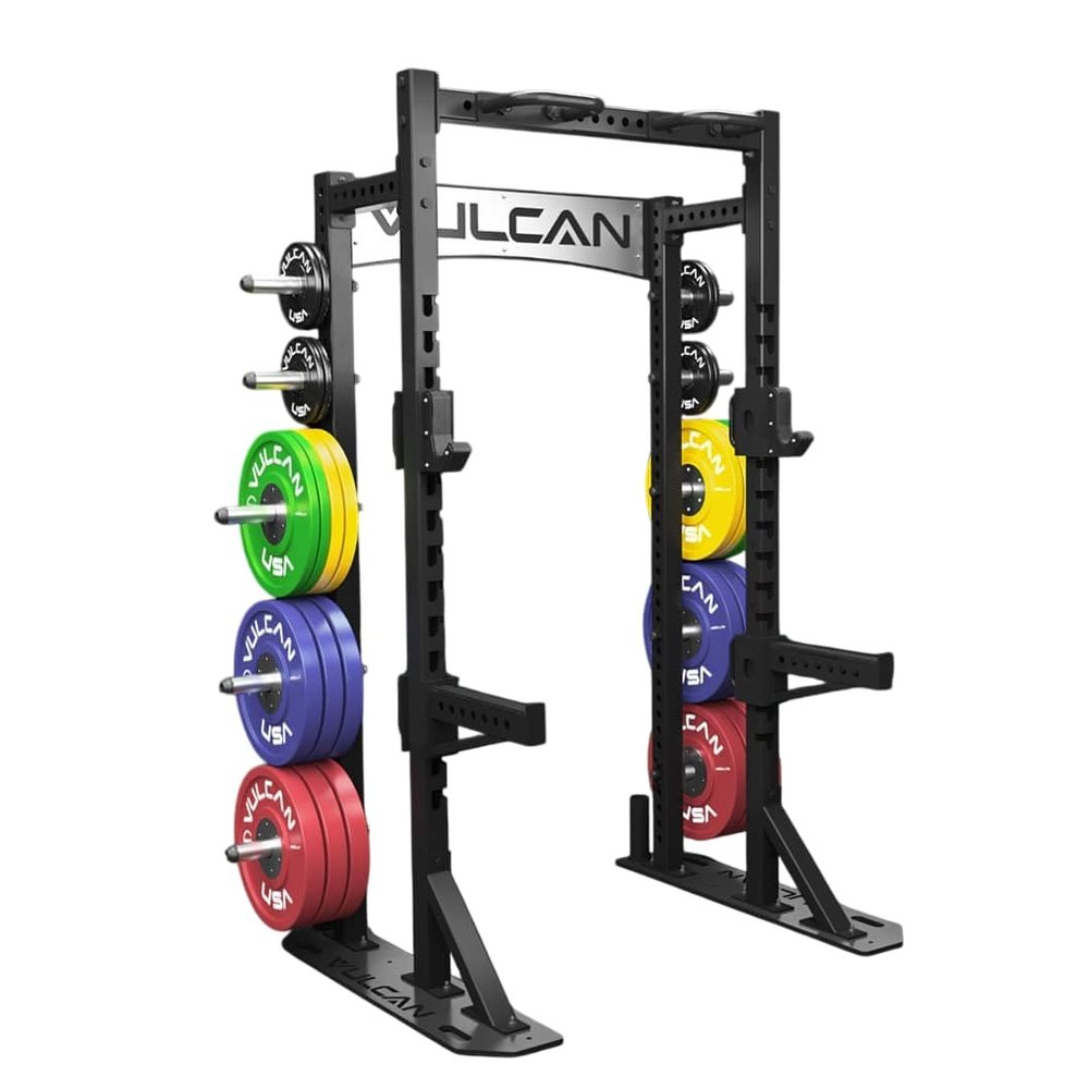 Vulcan 370 lb Color Bumper Plates Set