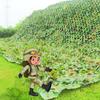 CHEVVY Green Camo Net,Jungle Camouflage Netting with Mesh,2x3m Camping Hunting Blinds Shooting Military Outdoor Shade Netting 3x4m 4x5m 4x6m 5x8m 10x10m 10x20m (Size : 2x10m/6.6x32.8ft) view 1