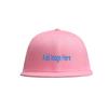 Miujonvy Bespoke Hip Hop Caps for Unisex Hip Hop Flat Bill Brim Adjustable Curved Brim Hat Pink view 1