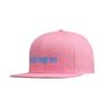 Miujonvy Bespoke Hip Hop Caps for Unisex Hip Hop Flat Bill Brim Adjustable Curved Brim Hat Pink view 2