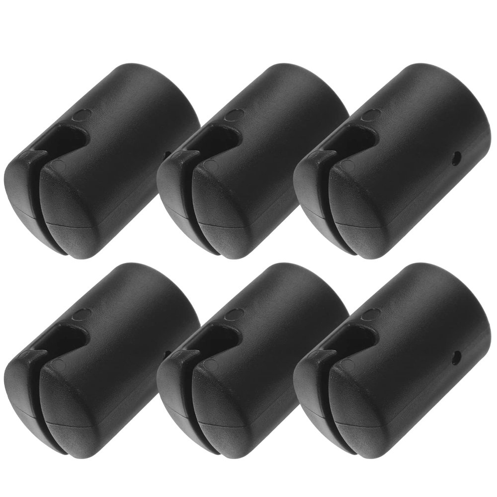 BESPORTBLE 6pcs Trampoline Enclosure Pole Caps Plastic Enclosure Safety Caps Wear Resistant Rod Covers Trampoline Parts Replacements for Trampoline Net