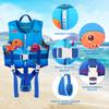 REALIKE Kids Swim Vest Toddler Floaties Adjustable Safety Strap Swimming Aids for Toddlers Children Float Swimsuit, Suitable for Age 2-10 Years/22-88lbs view 2