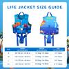 REALIKE Kids Swim Vest Toddler Floaties Adjustable Safety Strap Swimming Aids for Toddlers Children Float Swimsuit, Suitable for Age 2-10 Years/22-88lbs view 3