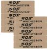 Aolamegs 10 Pack .308 Winchester Magazine Bands, Durable Silicone Magazine Marking Band, Perfect Ammo Caliber Labels for Magazine Identification (Khaki-Black) view 1