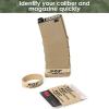Aolamegs 10 Pack .308 Winchester Magazine Bands, Durable Silicone Magazine Marking Band, Perfect Ammo Caliber Labels for Magazine Identification (Khaki-Black) view 2