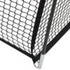 vidaXL Baseball Batting Cage Net - Black Polyester Material, 236.2x157.5x98.4 Size, for All Player Levels, Durable with Fiberglass Structure view 4