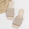 Hbeylia Sandals for Women Dressy Summer Fashion Lepoard Design Metal Buckle Chunky Bottom Flip Flops Comfortable Slip On Dressy Casual Sandals Slides view 4
