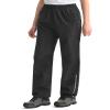iCreek Women's Rain Pants Waterproof Rain Over Pants Hiking Pants Windproof Lightweight Outdoor for Golf, Fishing(Black, X-Large/29 Inseam) view 1