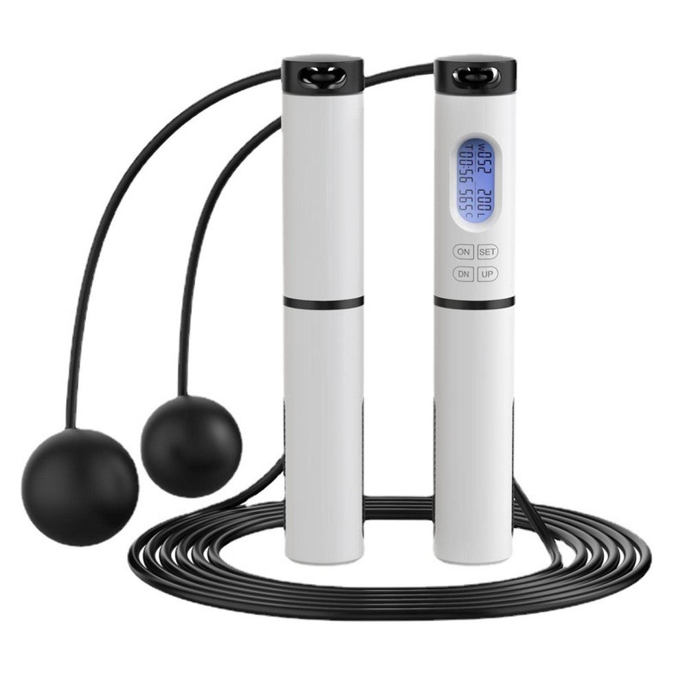 Intelligent Cordless Jump Rope Counting Exercise Weight Bearing Fitness Exercise Indoor Sports Jump Rope Timing