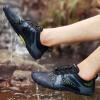 Outdoor Couple Women Men Waterproof Mountaineering Casual Sport Shoes Buckle Strap Beach Mens Go Walk Max (Dark Blue, 7) view 3