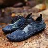 Outdoor Couple Women Men Waterproof Mountaineering Casual Sport Shoes Buckle Strap Beach Mens Go Walk Max (Dark Blue, 7) view 4