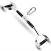 FREAZE 24" Fitness LAT Pull Down Bar With Handle, Heavy Duty Cable Machine Attachments For Gym, Rotating Weight Machine Attachment With Carabiners (Size : 62cm/24") view 1