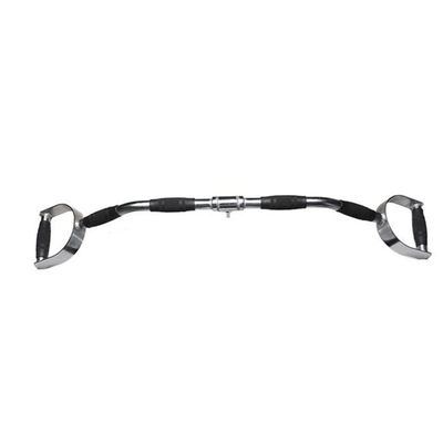 FREAZE 24" Fitness LAT Pull Down Bar With Handle, Heavy Duty Cable Machine Attachments For Gym, Rotating Weight Machine Attachment With Carabiners (Size : 100cm/40")