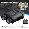 Dsstyles Night Vision Goggles,R12 Binoculars 1080p Infrarednight Vision Scope 5X Digital Zoom 300m Night Vision,2In1 Charging Mode,for Outdoor Travel, Hunting, Animal Observation view 4