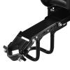 Lixada Bike Baby Seat Kids Child Carrier Front Seat Saddle Cushion with Back Rest Foot Pedals (Soft Backrest) view 4