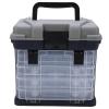 NDNCZDHC Portable Utility 4 Layers Big Fishing Tackle Box Plastic Handle Carp Fishing Case Tools, Fishing Gifts for Men view 1
