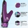 Arsh Sports Soccer Goalie Gloves, Football Goalkeeper Gloves for Kids Boys Children Youth Goalkeeping with 4mm Latex Finger Spine Protection (Purple, Size 6 Suitable for 13-15 Years) view 2