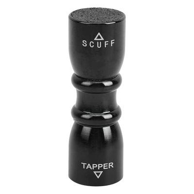 Snooker Pool Cue Tip,Billiard Pool Stick Tip with 3 in 1 Billiard Pool Cue Accessories Tool,Scuffer, Shaper and Aerator - (Color: Black)