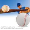 Soft Baseballs, PVC Portable White Softball Practice Baseball Teenager Players Training Balls for Throwing Catching and Batting Practice view 2