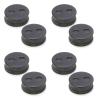 Joyzan Bike Disc Brake Pads, Bicycle Oil Resin Semi Metal Smooth Braking Low Noise Cycling Replacement Kit Mute Camping Outdoor Mountain MTB Electric Scooter 020 Metallic Accessory BB5 M446 4 Pairs view 1