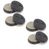 Joyzan Bike Disc Brake Pads, Bicycle Oil Resin Semi Metal Smooth Braking Low Noise Cycling Replacement Kit Mute Camping Outdoor Mountain MTB Electric Scooter 020 Metallic Accessory BB5 M446 4 Pairs view 4