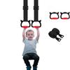 FREHOMEE New Professional Gymnastic Rings,Both for Adults and Kids,Support 550 LBS,Home Fitness Equipment,Indoor and Outdoor Pull-up Bar for Stretching and Height Increase,with Adjustable Straps view 1