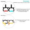 FREHOMEE New Professional Gymnastic Rings,Both for Adults and Kids,Support 550 LBS,Home Fitness Equipment,Indoor and Outdoor Pull-up Bar for Stretching and Height Increase,with Adjustable Straps view 3